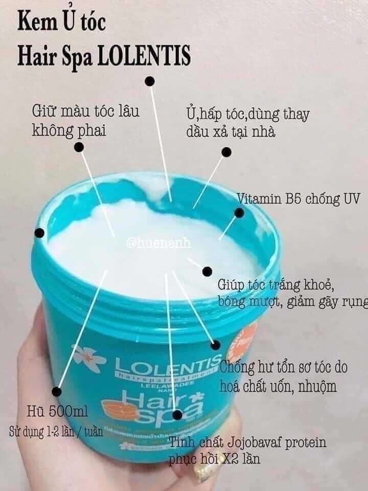 Ủ Tóc Lolentis Spa Thái Lan