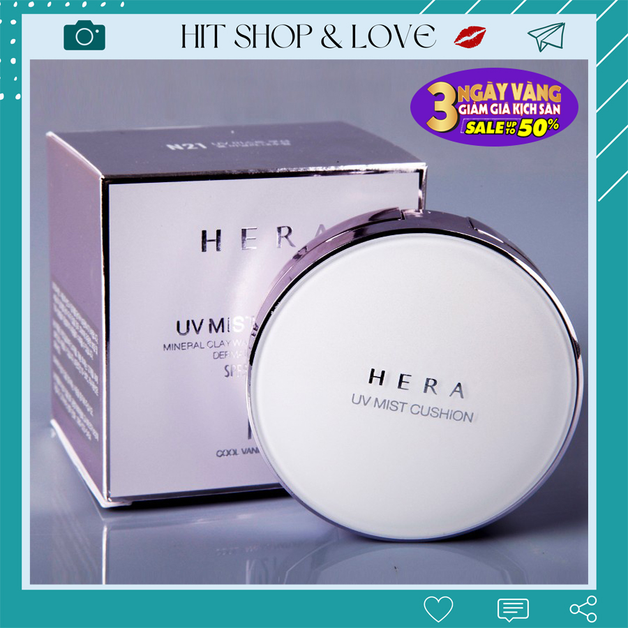 Phấn nước hera hàn quốc uv mist cushion cover spf 50+ / pa+++ chính hãng