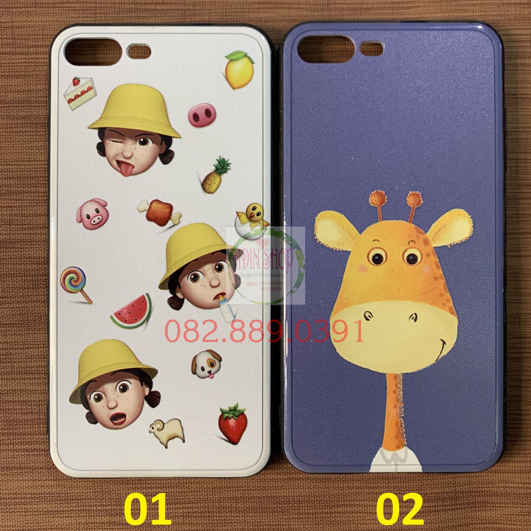 [HCM]Ốp lưng iphone 7Plus/ 8 Plus in hình đẹp viền dẻo đen silicon ( phần 5 )