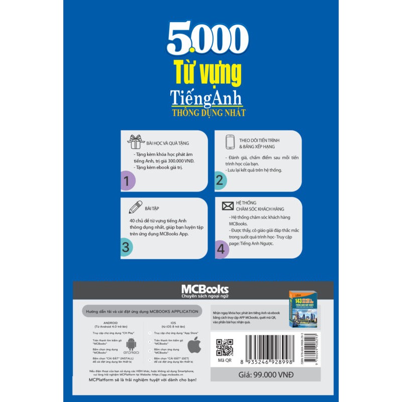 [HCM]Sách - 5000 từ vựng tiếng Anh thông dụng  ( phiên bản mới )