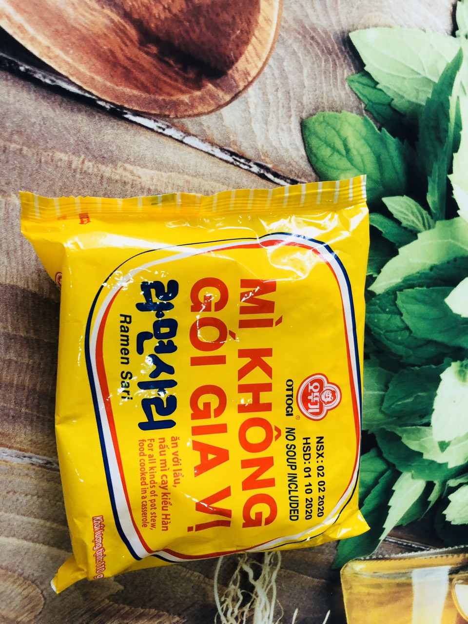 Mì gói không gia vị ottogi 110g_TiTiMart