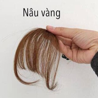 Tóc giả mái thưa - Mái thưa sợi tơ (y như tóc thật)