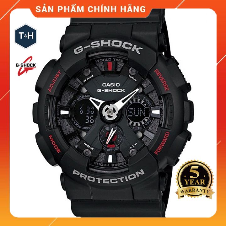 [HCM]ĐỒNG HỒ NAM CASIO G-SHOCK GA-120-1A[Fullbox]