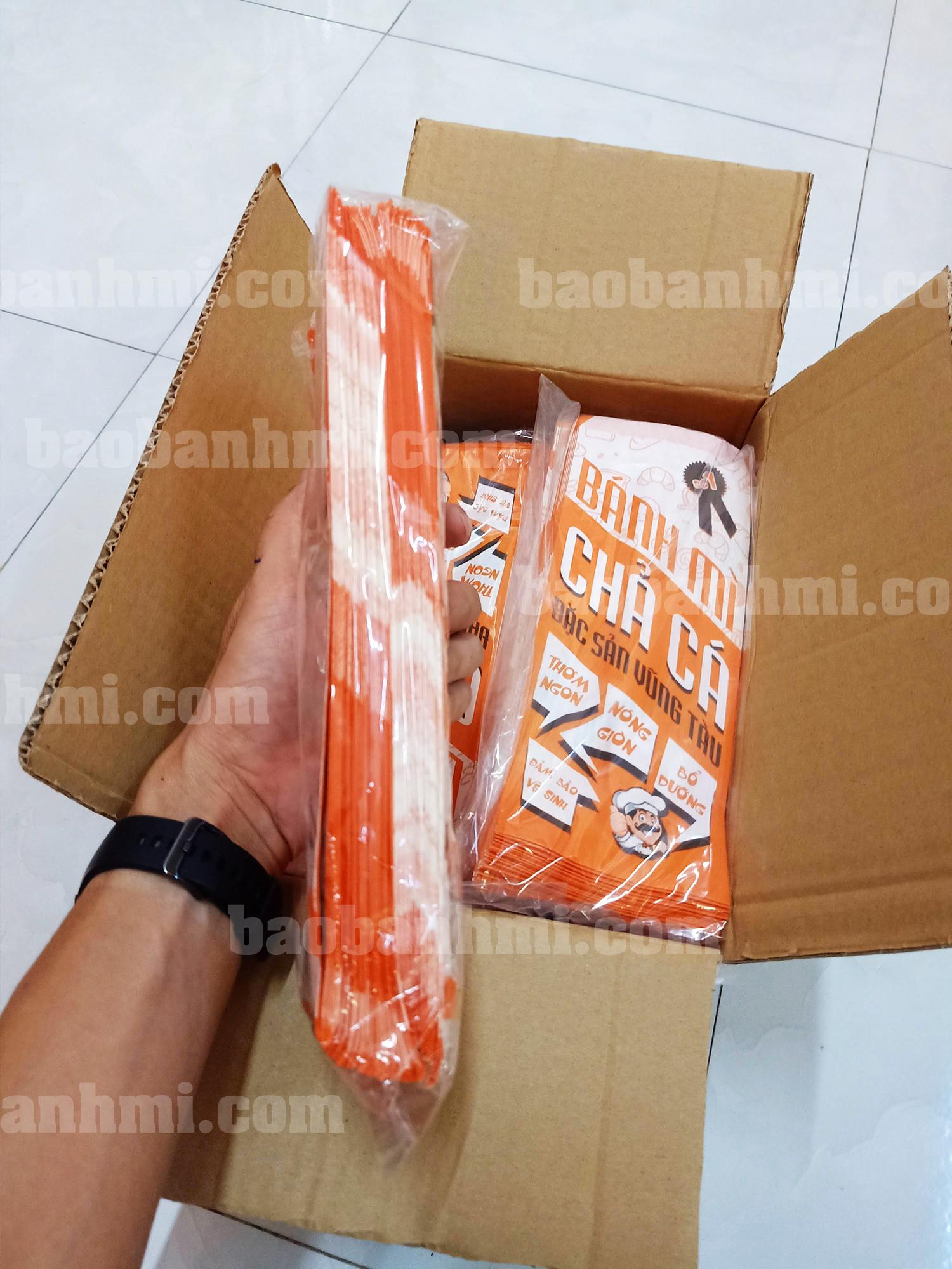 Bao và túi bánh mì chả cá TCD01 - Thùng 1000 túi