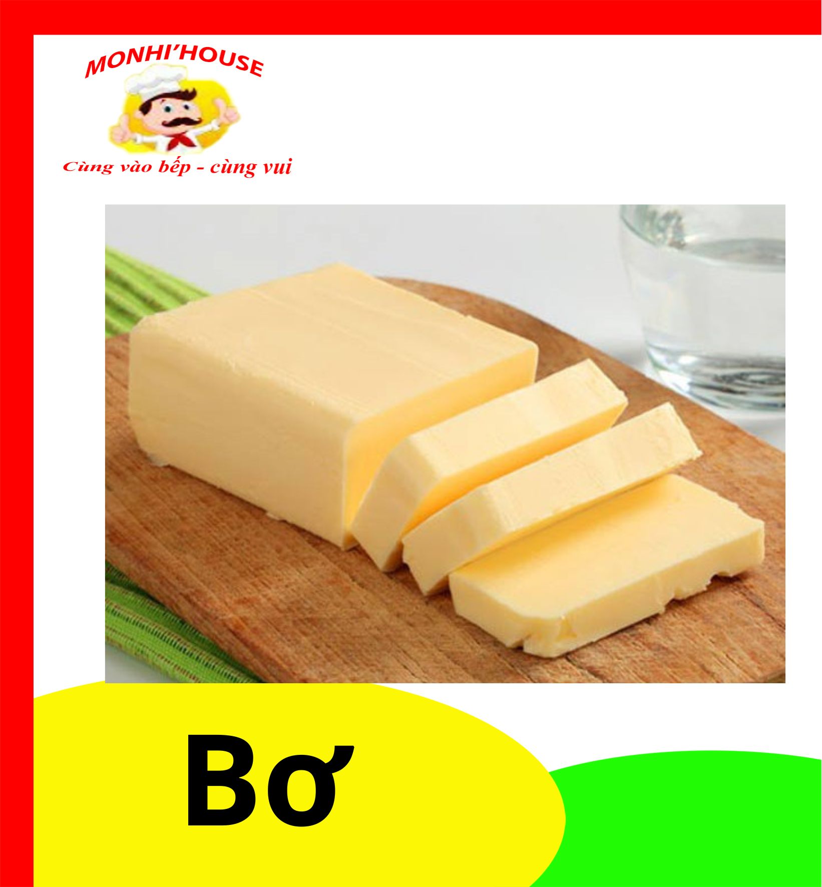 1kg Bơ thơm ( bơ thực vật) làm bắp rang bơ