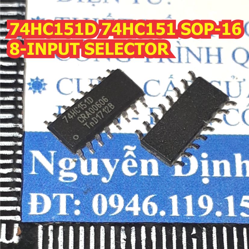5 con 74hc151d 74hc151 sop-16 8-input selector kde3773