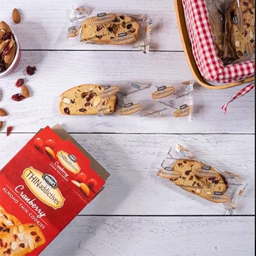 Bánh Cranberry Almond Thin Cookies 575g