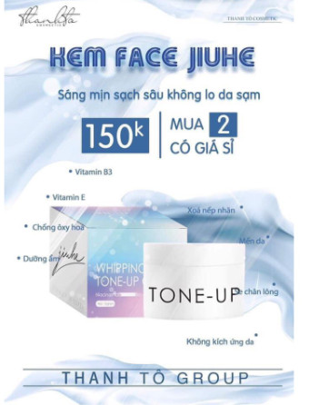 [Ảnh thật] KEM FACE JIUHE THANHTÔ ( CHÍNH HÃNG )