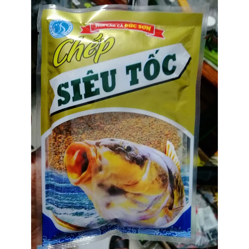 Mồi câu cá đức sơn Mồi chép siêu tốc