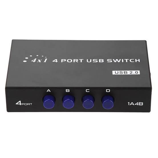Bộ Chia 1 Máy In Cho 4 Máy Tính Usb 2.0 Switch