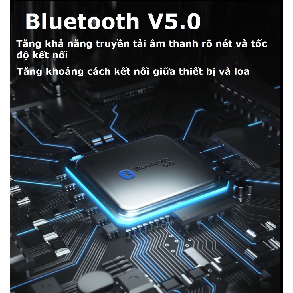 Loa Mini Bluetooth Led Nháy Theo Nhạc