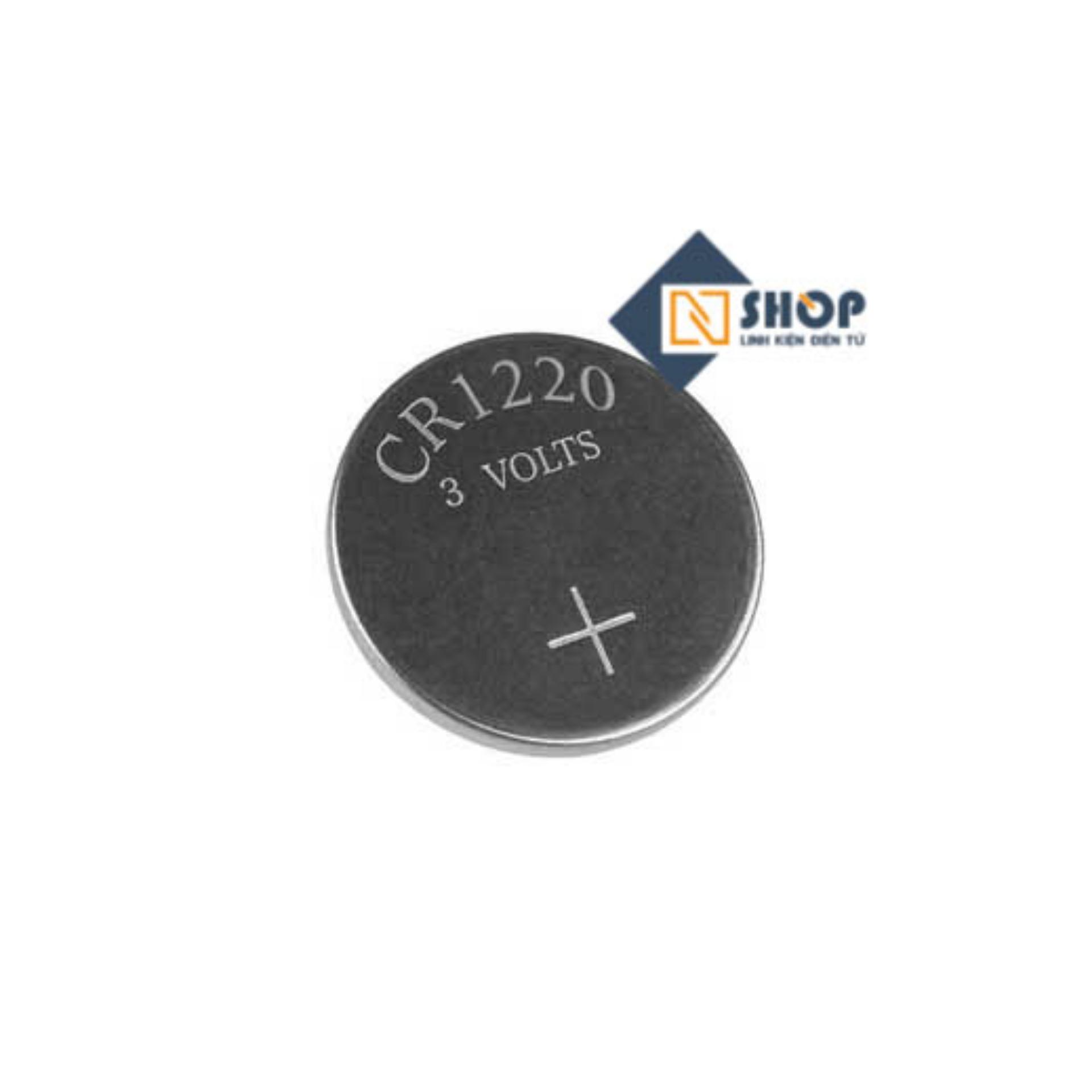 4 Pin cúc áo CR1220 3Volt