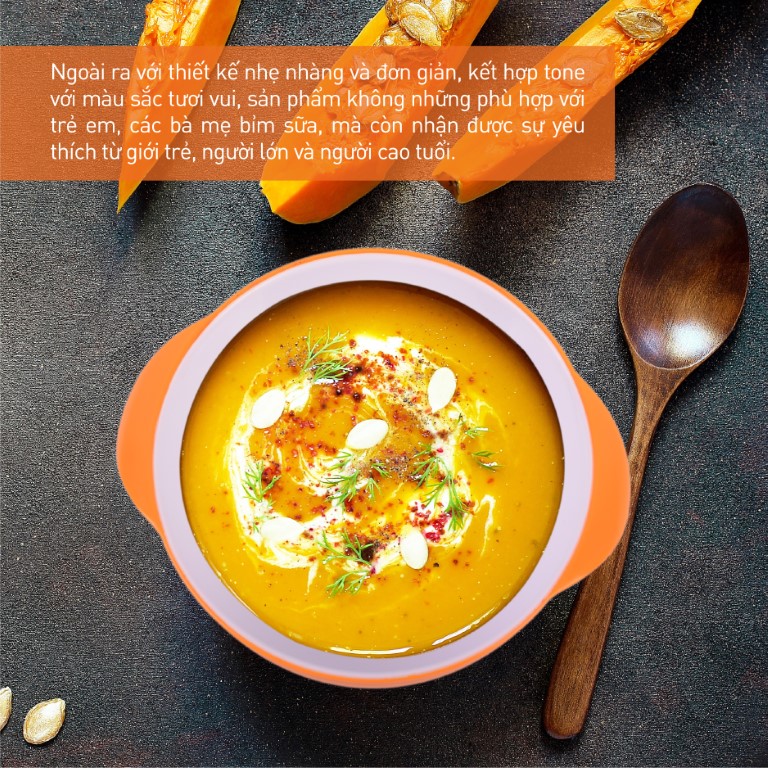Bát nhựa màu sắc Orange BOWL