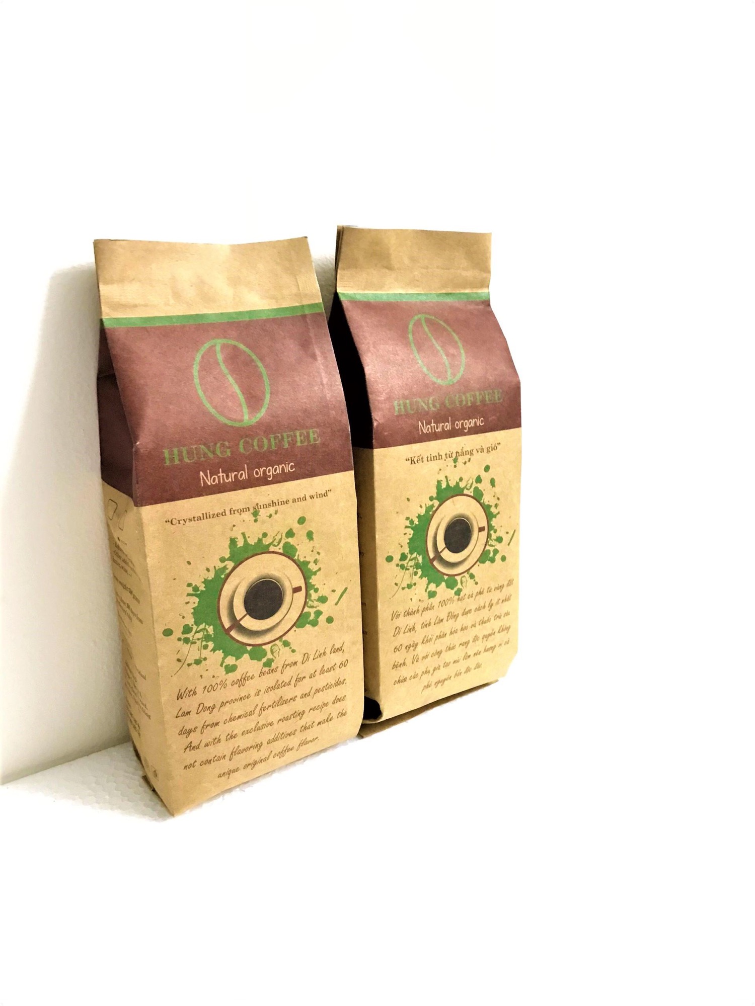 Cà phê bột Robusta Hưng Cofee túi 500 gram