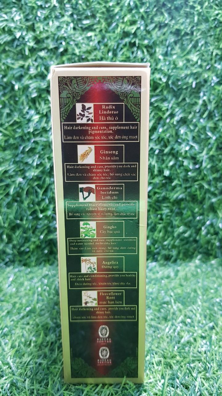 [HCM]Dầu gội đen tóc Yucaitang hộp 2 chai