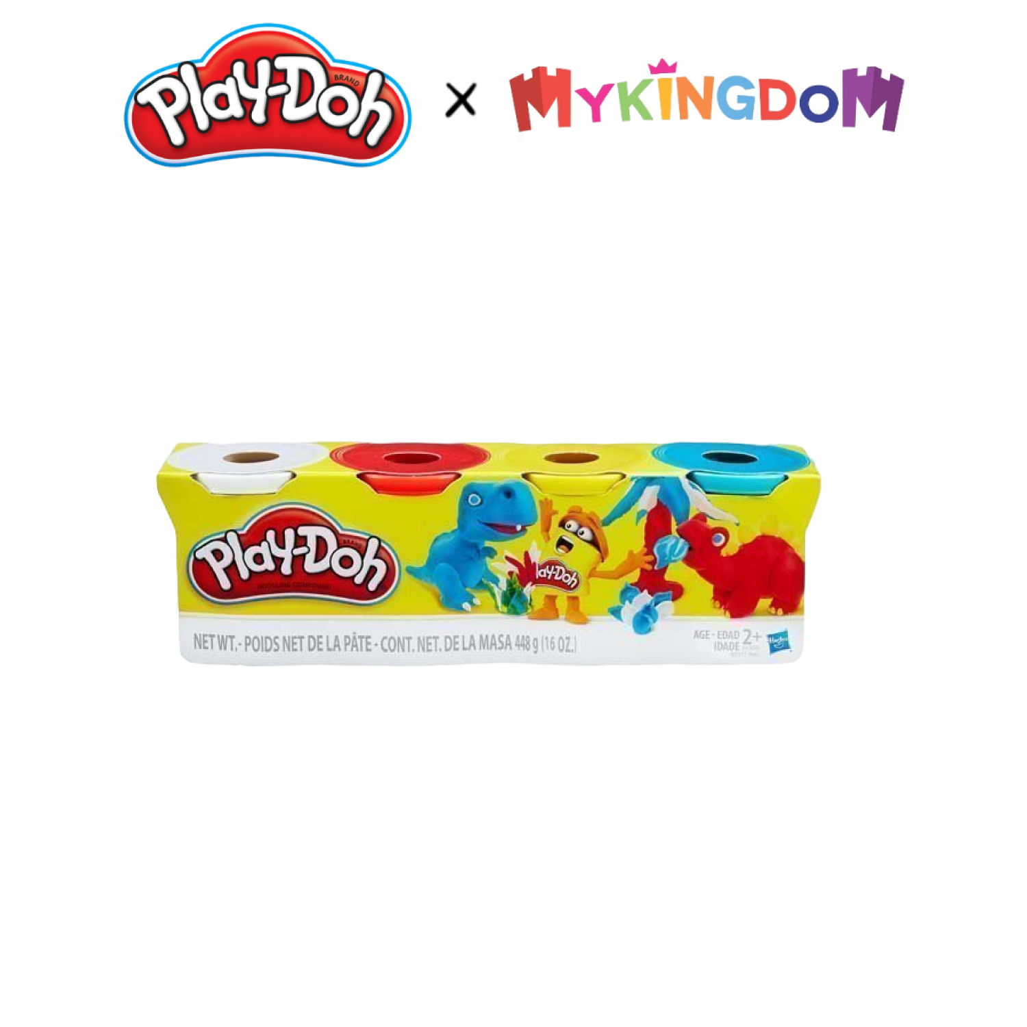 Bột Nặn 4 Màu Playdoh B5517