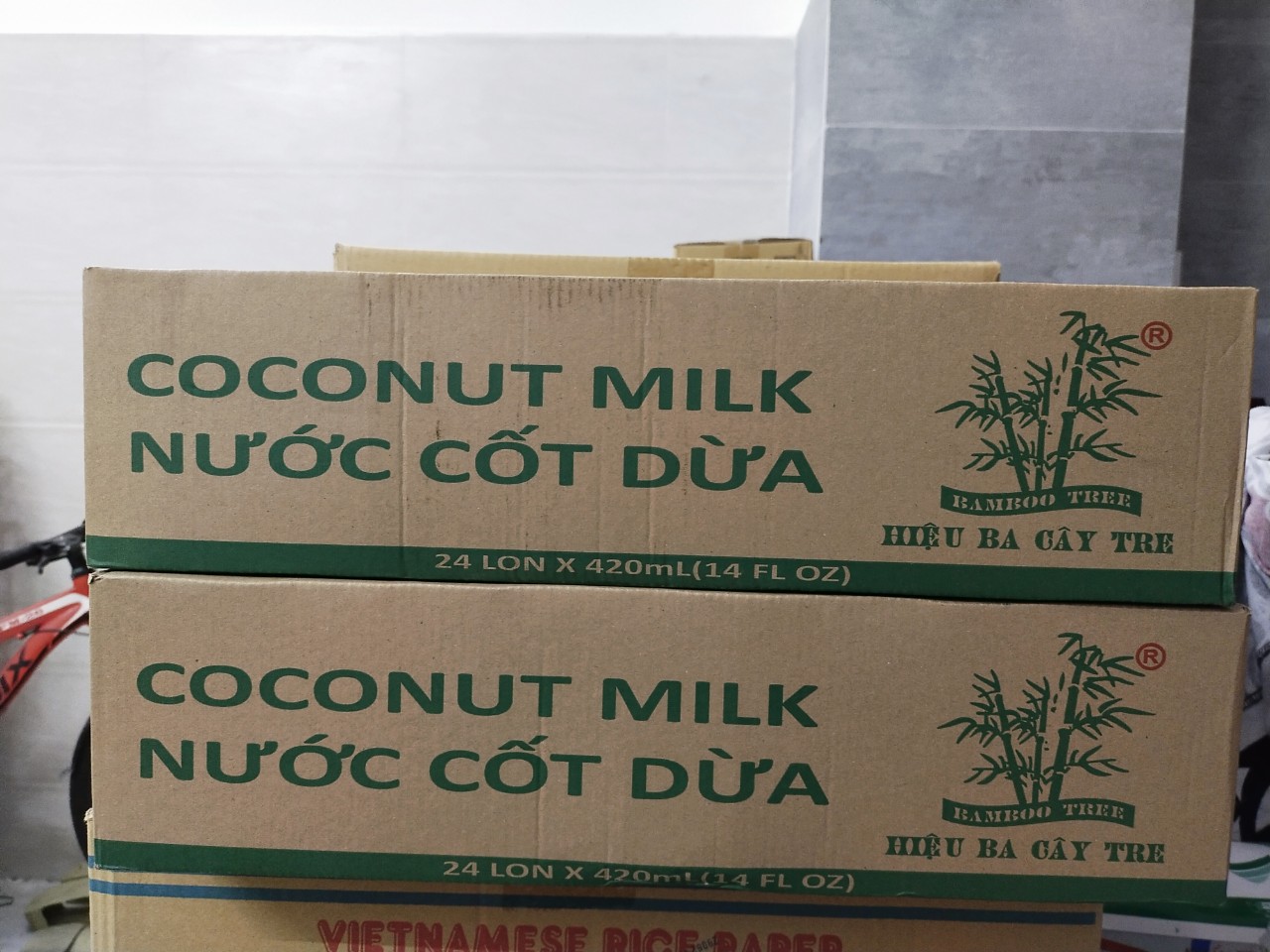 COMBO 3 LON NƯỚC CỐT DỪA XUẤT KHẨU HIỆU BA CÂY TRE