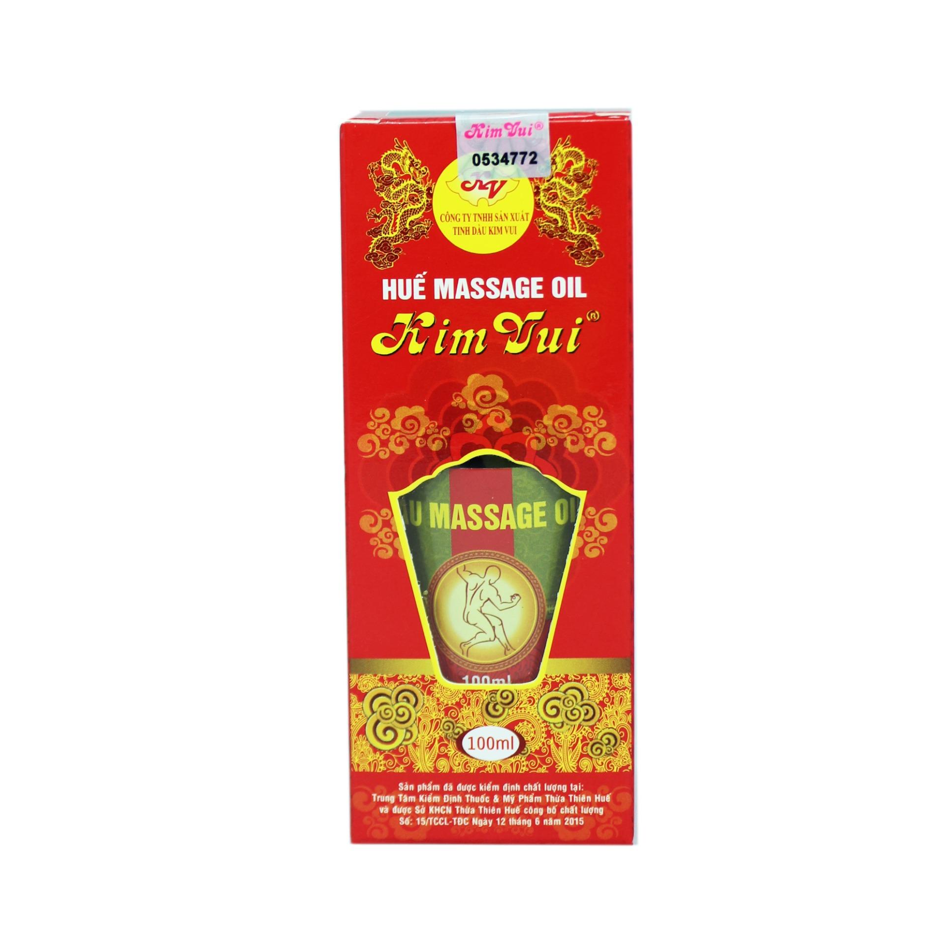 Tinh dầu xoa bóp Huế 100ml