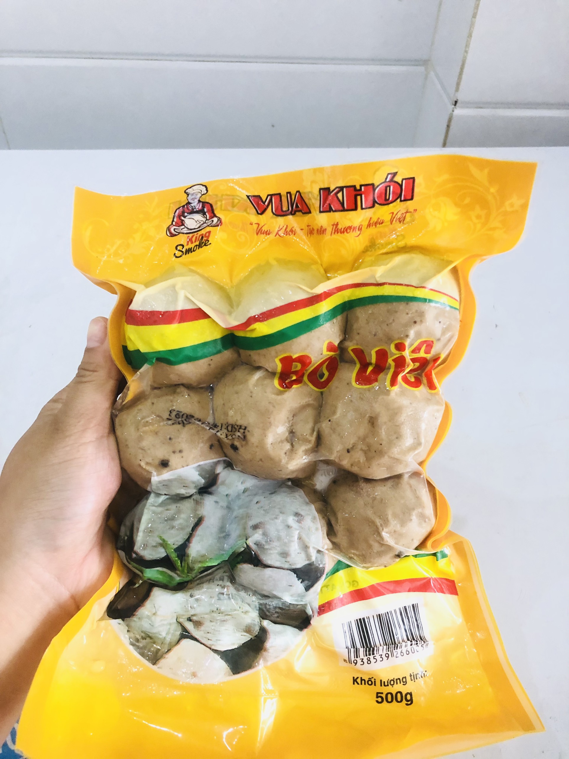 gói bò viên gân 500g thơm ngon