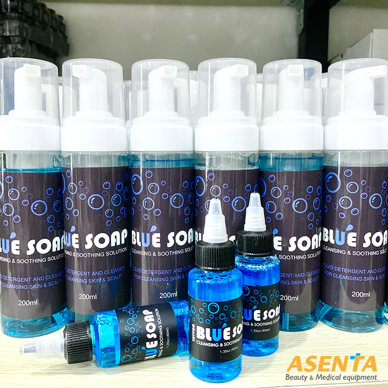 [HCM]Nước vệ sinh hình xăm Blue Soap pha sẵn (200ml)
