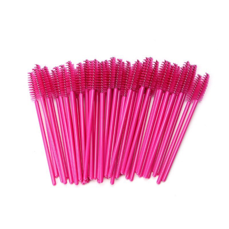 Chổi chải mi thường, bịch 50 cây và bịch 10 cây (dụng cụ nối mi)