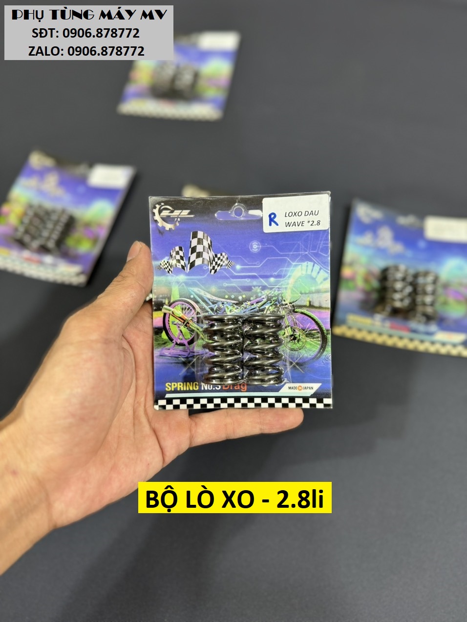 Lò xo đầu CKHL đủ mẫu dành cho xe Dream Wave