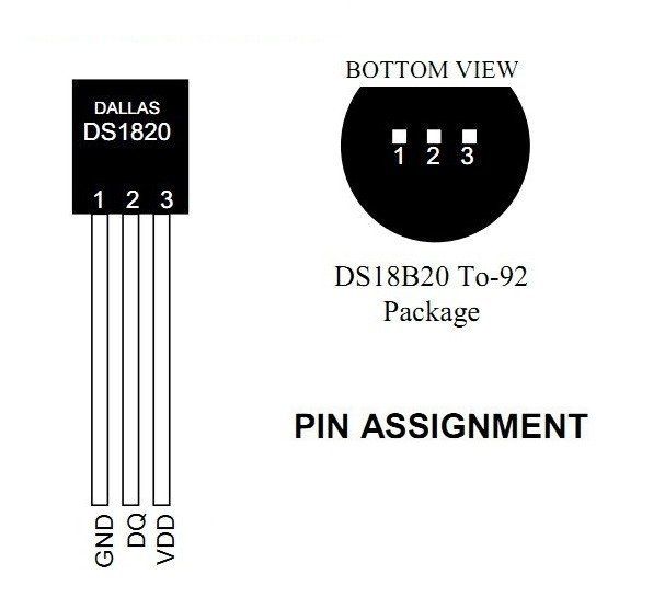 Cảm biến nhiệt độ DS18B20 TO-92