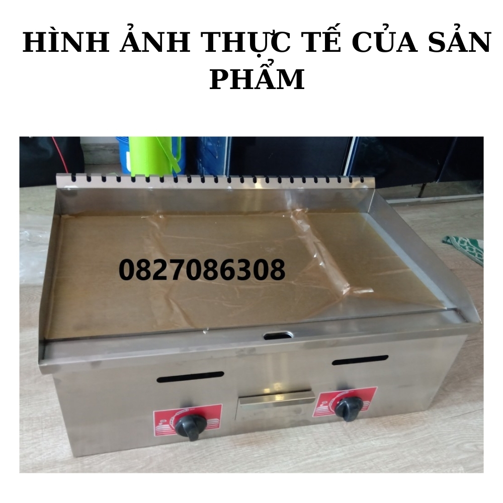 Bếp rán phẳng, bếp chiên rán thực phẩm dùng gas