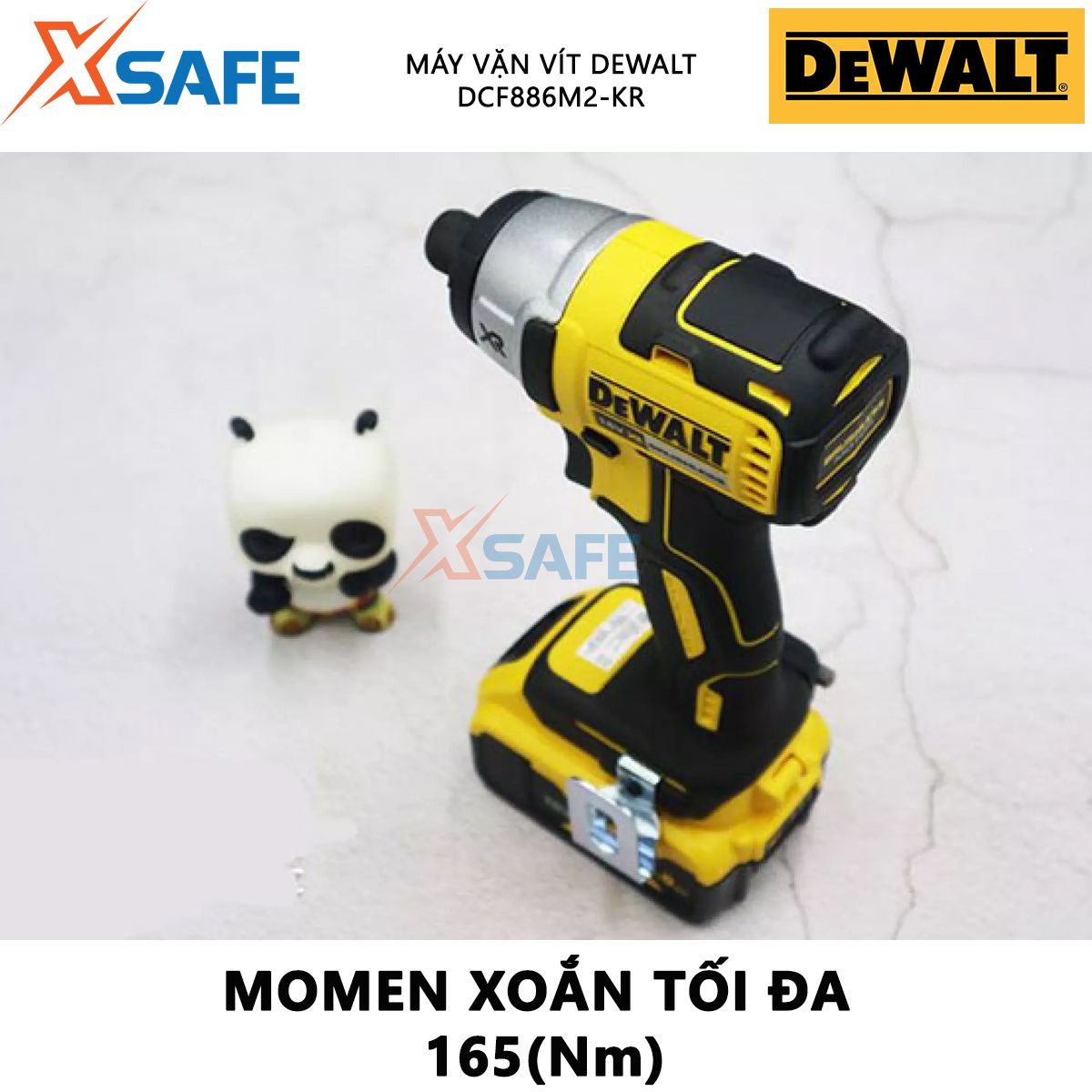 Electric screwdriver battery DeWalt dcf886m2-kr ratcheting screwdriver hand power generation battery 18V, force the maximum 165nm, no-load speed 0-2.800 rpm/min fitted for scooters, cars, truck [xsafe] [Xtool]