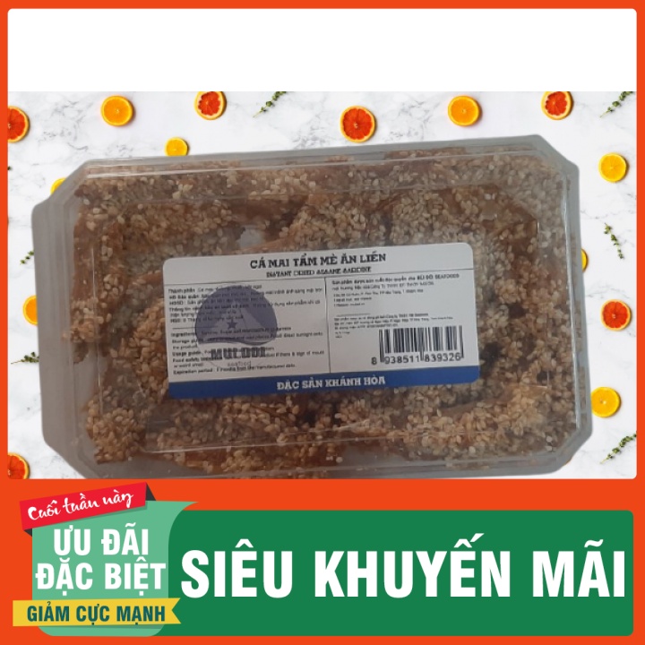 Khô Cá Mai Tẩm Mè