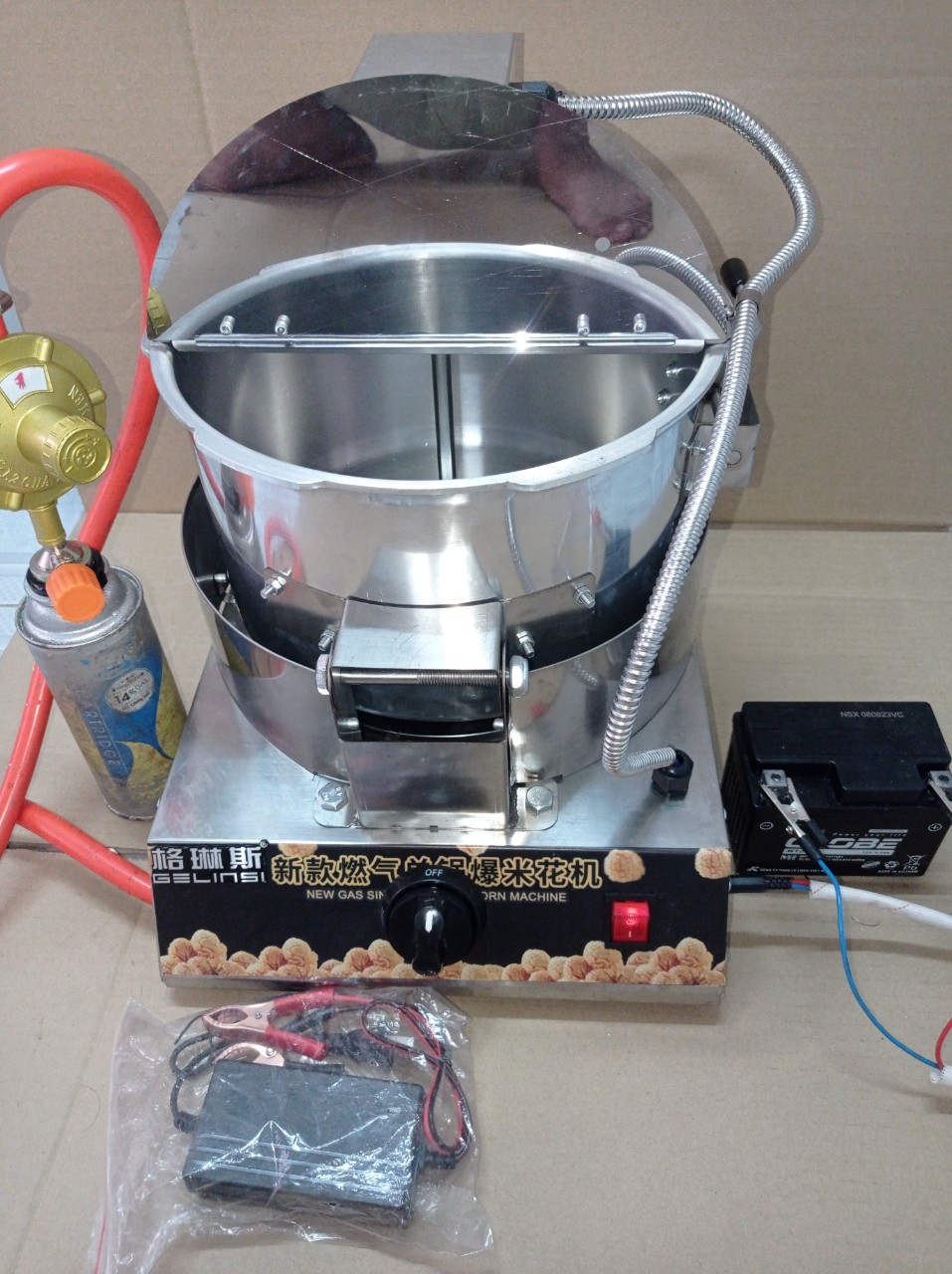 Máy Bắp Rang Bơ Công Nghiệp
