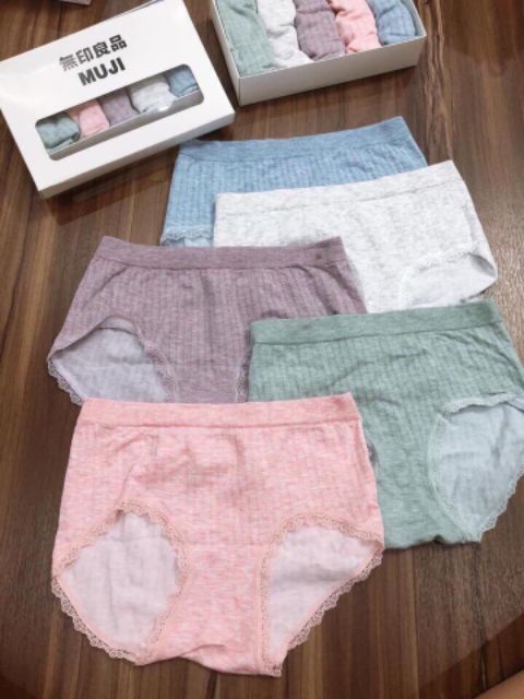 COMBO 05 QUẦN LÓT NỮ MUJI