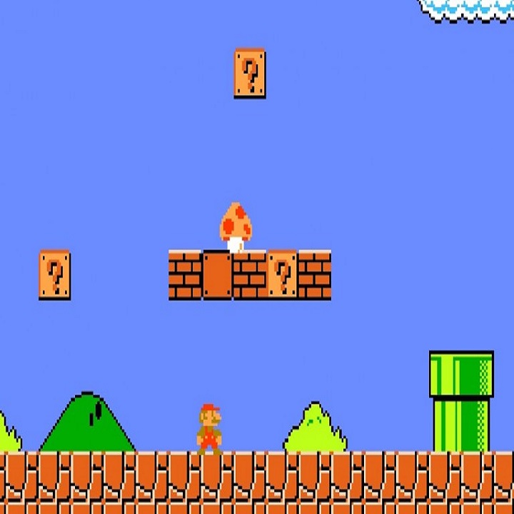 Máy chơi game điện tử 4 nút có sẵn 1000 game