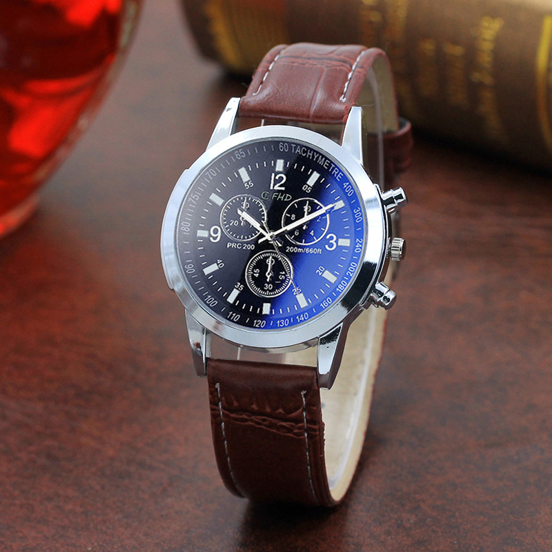 Đồng Hồ Dây Da Nam Sang Trọng Lịch Sự