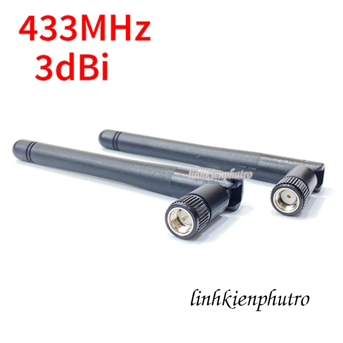 Angten lora 433mhz 3dbi sma đực - cái