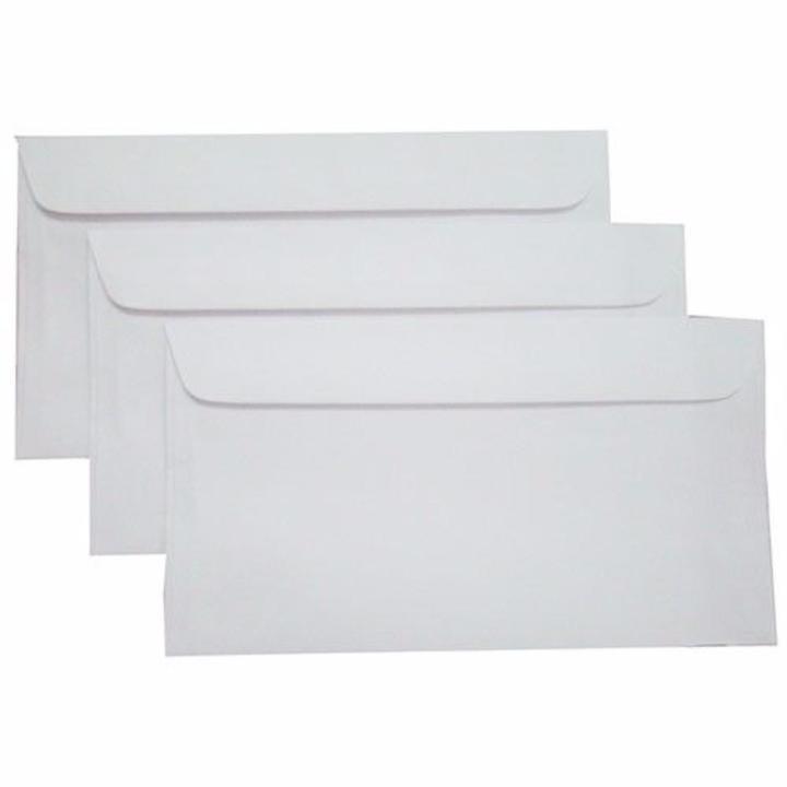 Bao thư trắng 14x20 có keo: 100 cái