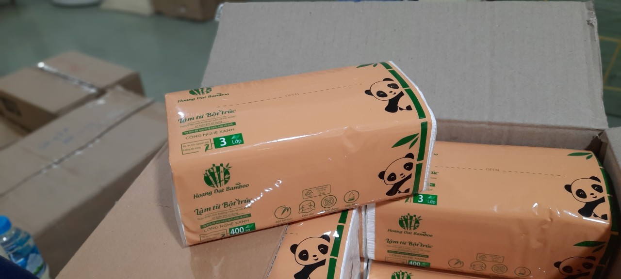 Giấy rút BamBoo - 3 lớp - 400 tờ