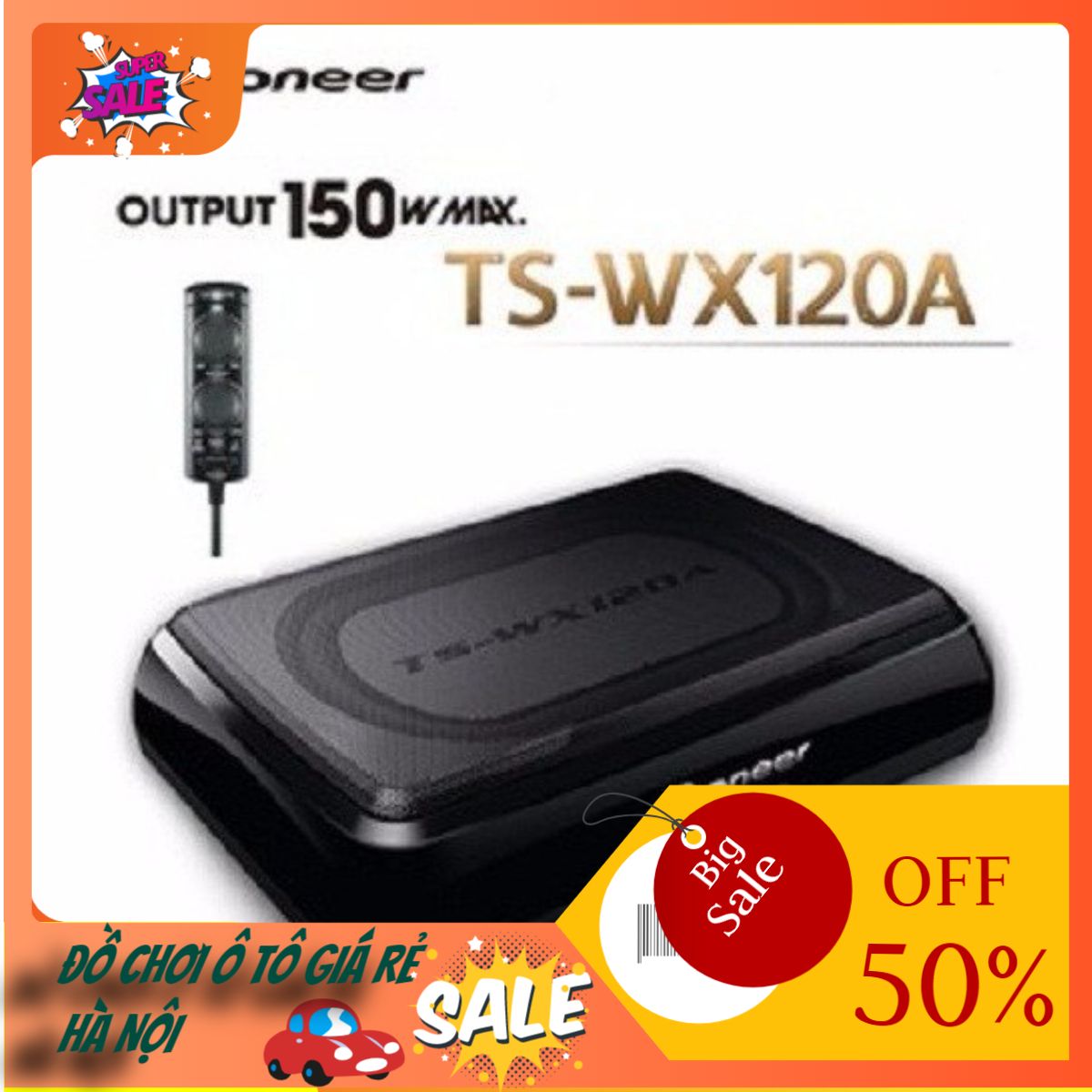 LOA SUB PIONEER 120A LOA SIÊU TRẦM ĐẶT GẦM GHẾ