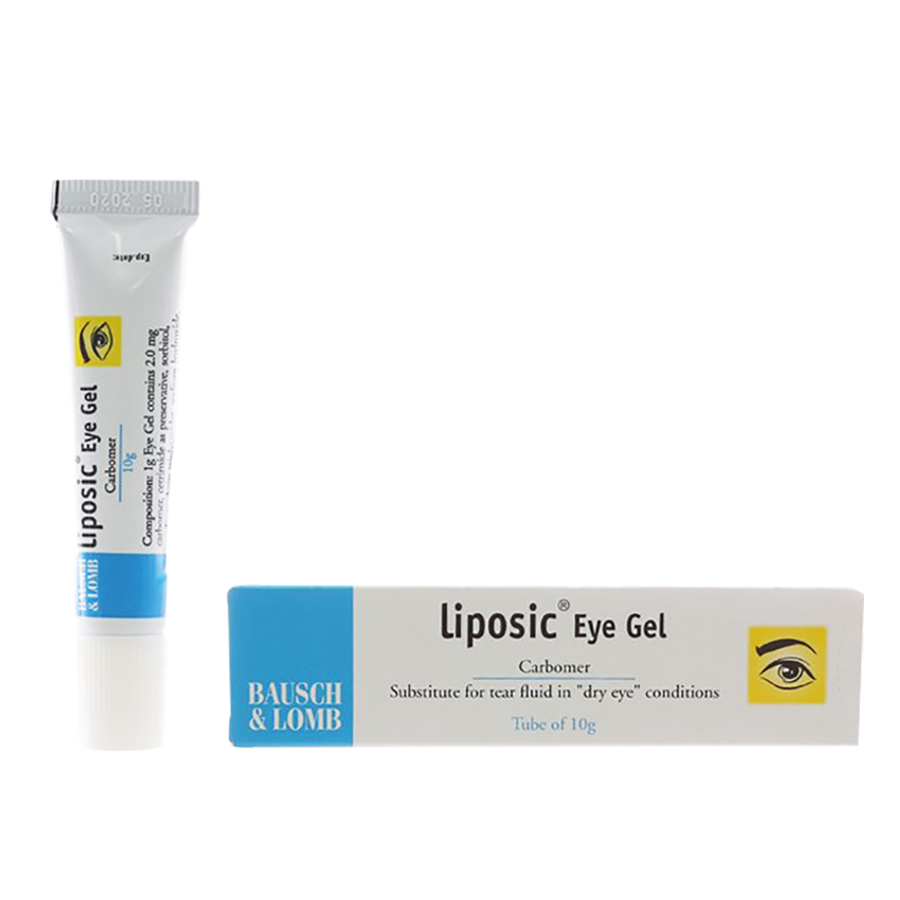 Gel nhỏ mắt Liposic Eye Gel 10g (date 08/2027)