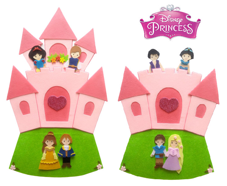 Lâu đài Công chúa + Set Hoàng tử Disney (Ảnh thật 100%)