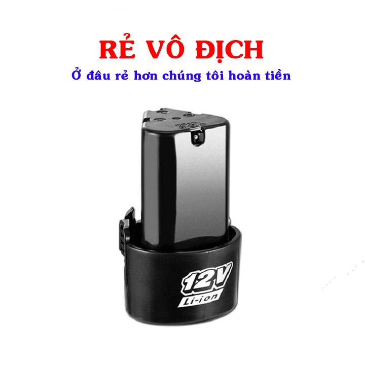 Pin Máy Khoan 12V - Pin Máy Bắt Vít 12V
