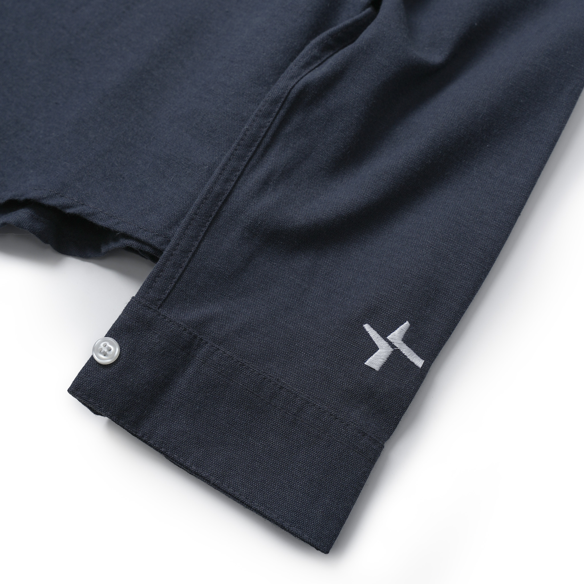 Áo sơ-mi Oxford SEVENPLUS logo thêu