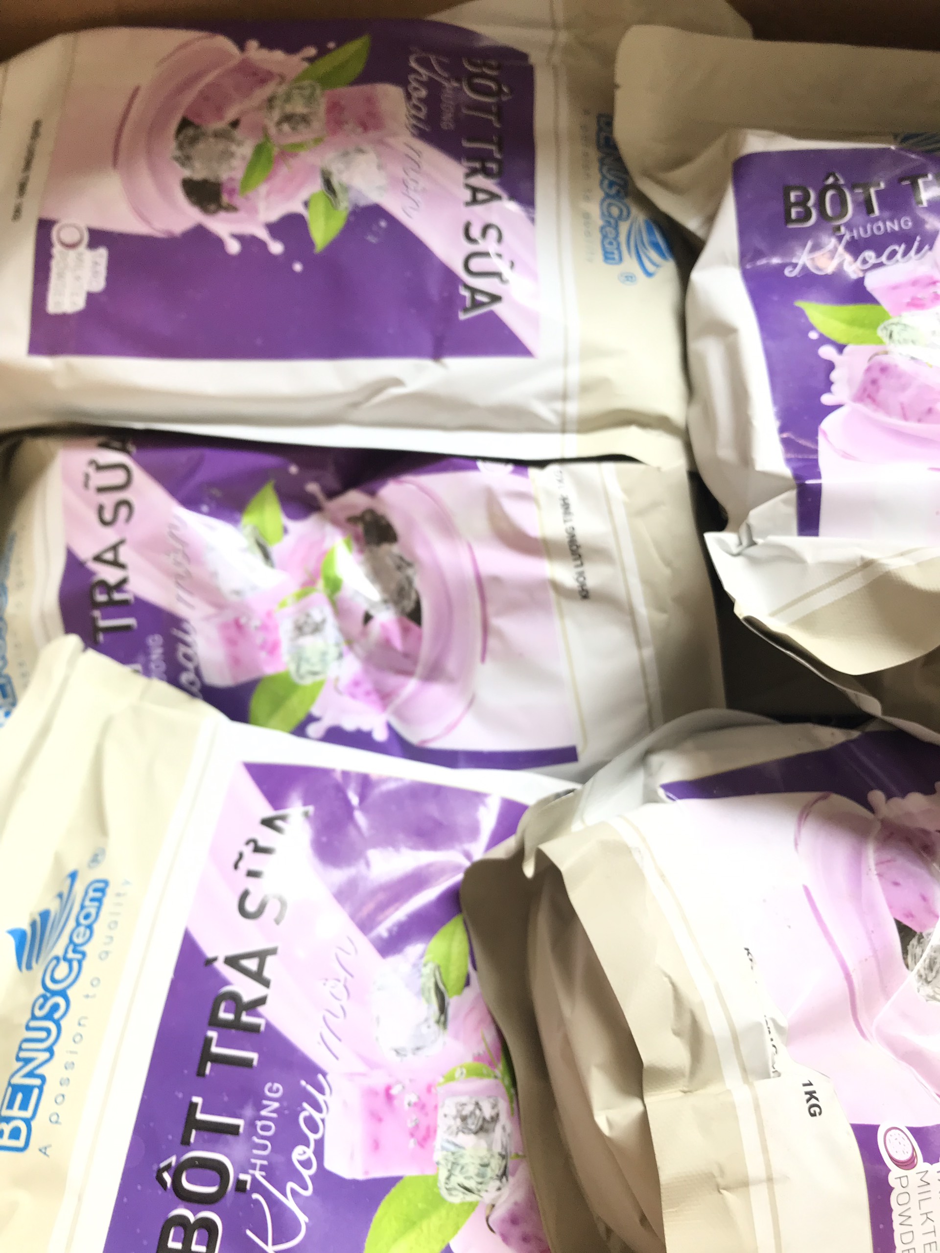 Bột Làm Trà Sữa Cao Cấp Khoai Môn
