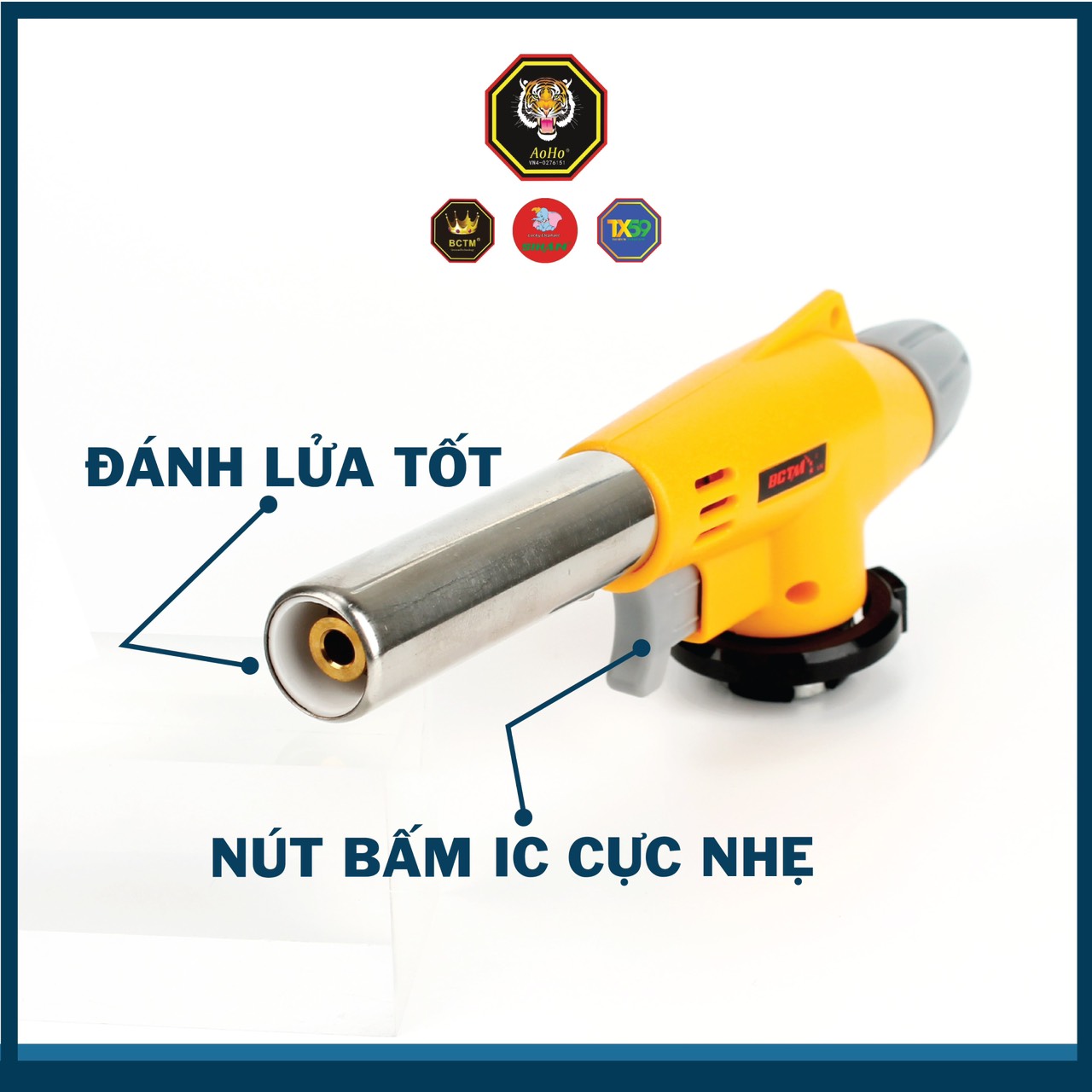 Đầu khò bình gas mini 920/ 915 - bctm - chất lượng - hàng chính hãng