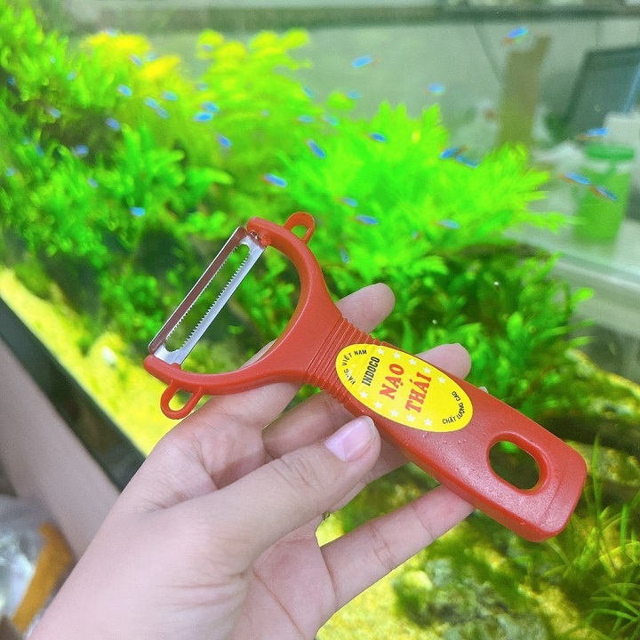 Bào rau củ quả, nạo đỏ Thái Lan cán cam