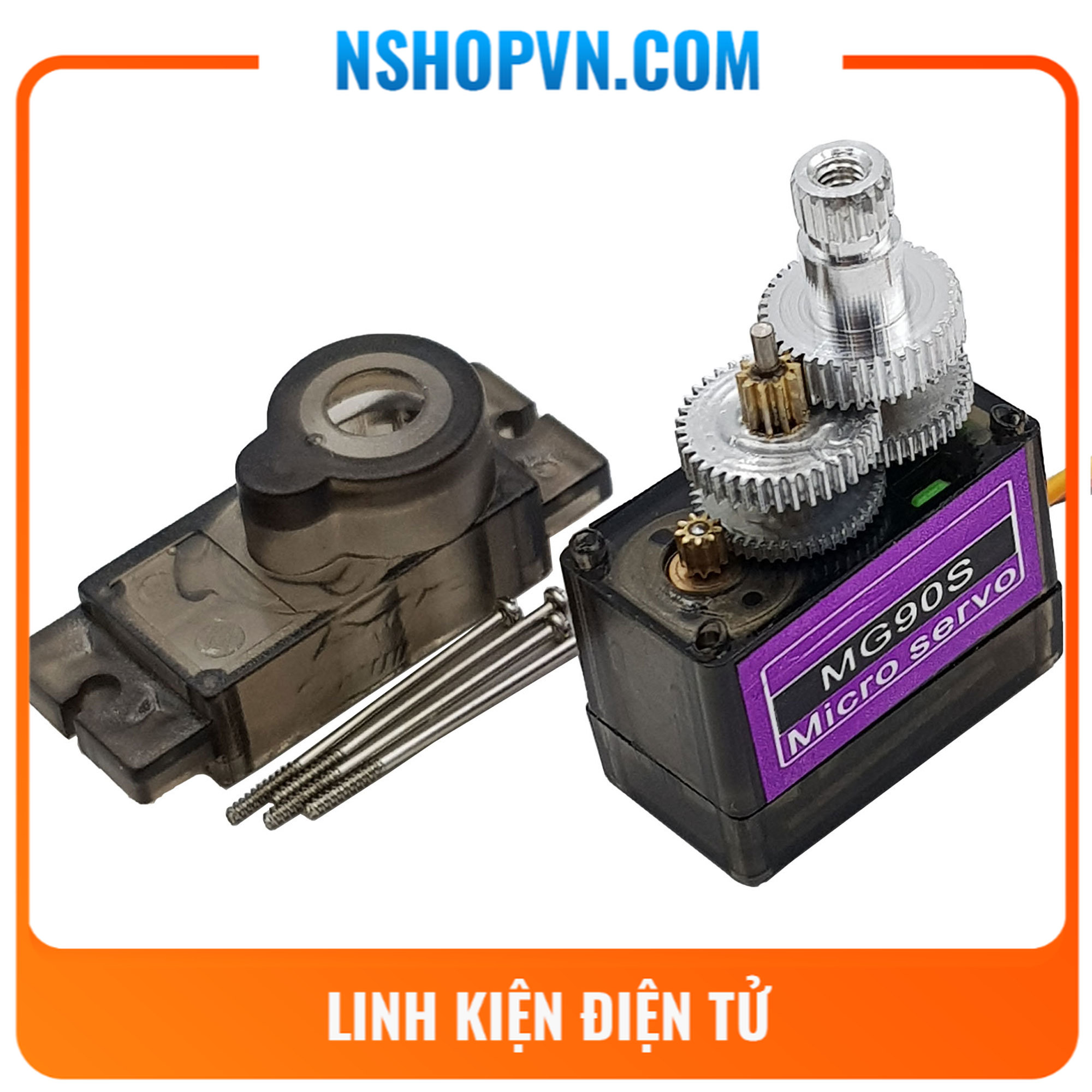Servo MG90S (Bánh răng kim loại)