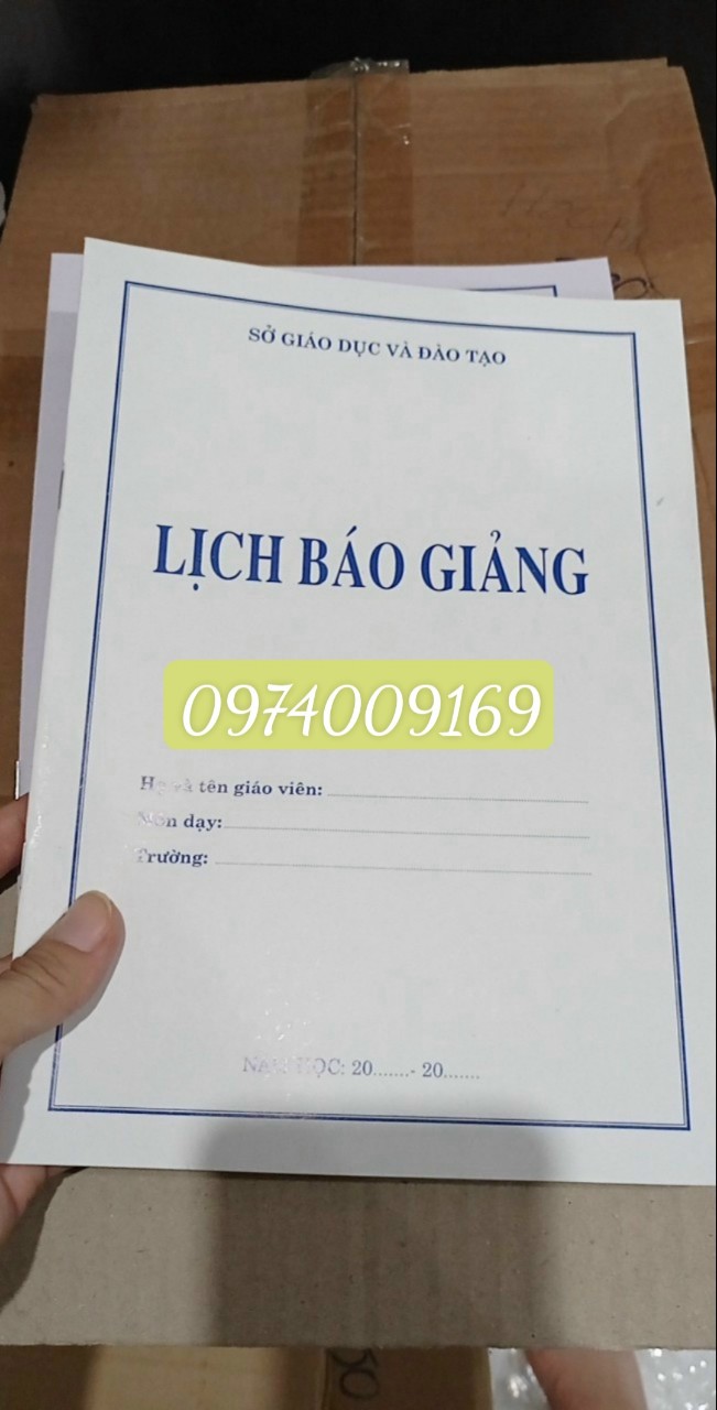 5 quyển lịch báo giảng cấp 2, cấp 3 (sdt 0974009169)