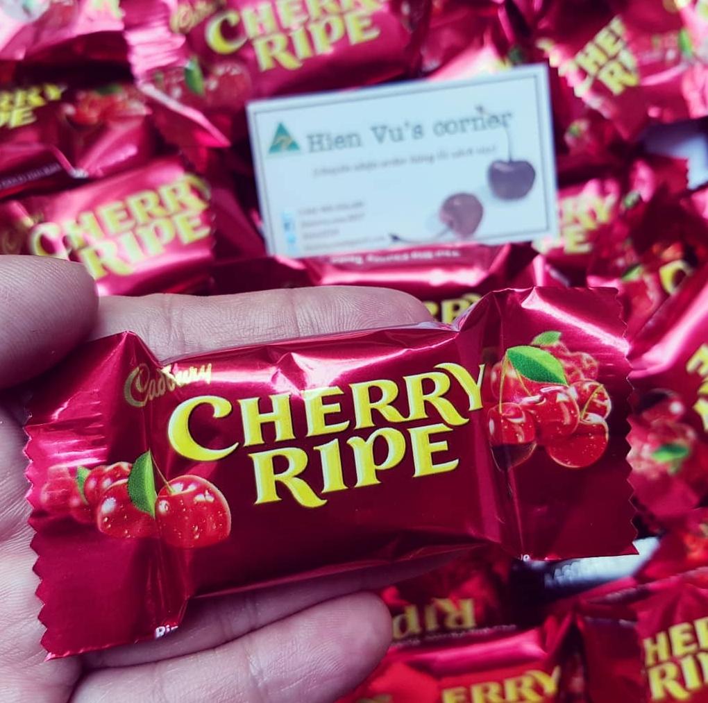 [HCM]Kẹo sôcôla Cherry Ripe - chocolate Cadbury - 100gc