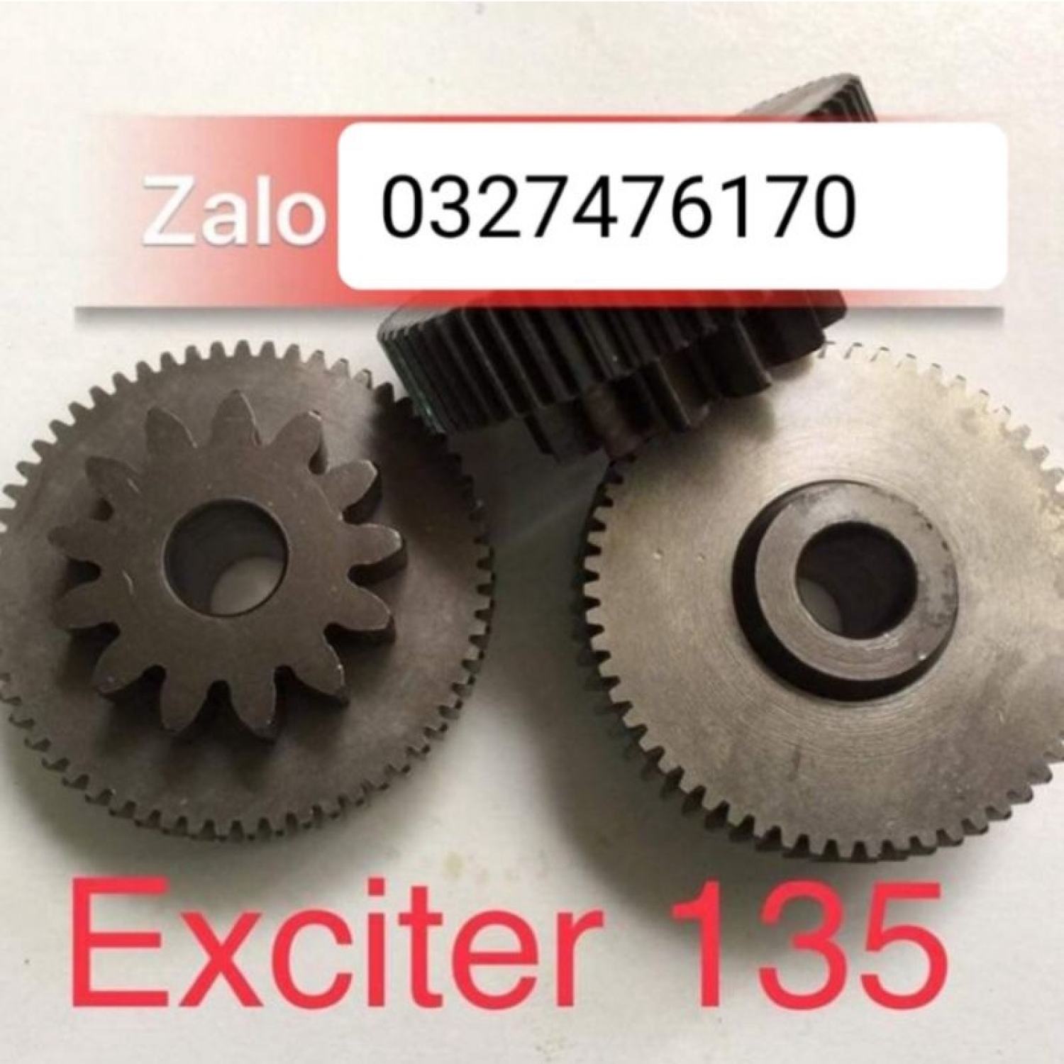 Nhông bánh răng đề khởi động xe Exciter 135 zin