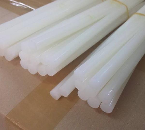 10 keo nến , Thanh keo silicon lớn loại đường kính 1cm  dài 25cm
